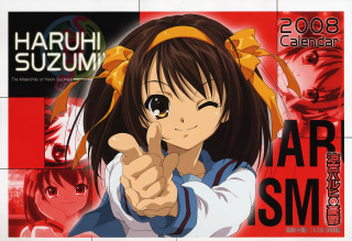 Girl pointing red background multiple - a red background free wallpaper