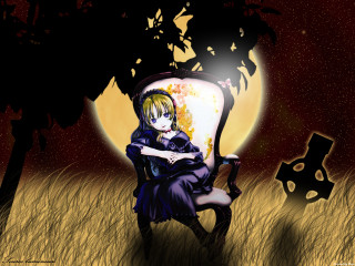 Gothic astronaut queen fullmoon starry - in the foreground free wallpaper for desktop