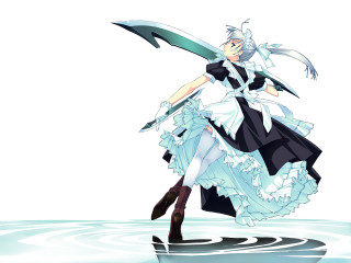 Alice prin water sword madam - clear free wallpaper for desktop