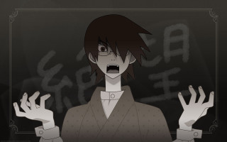 Surprised man holding hands black - purism free wallpaper for desktop