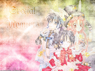 Special moments anime gothic flowers - special free wallpaper