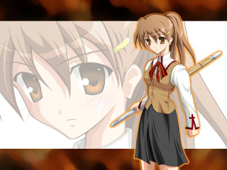 Girl sword fire sign netart - a fire background free wallpaper for desktop