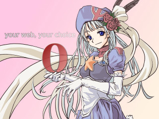 Anime girl white hair hat - ayo free wallpaper