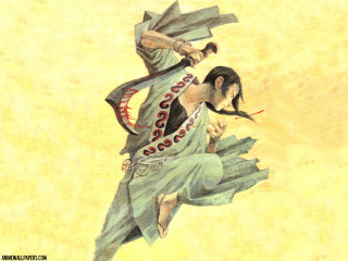 Woman sword bird yellow background - michael kaluta free wallpaper for desktop