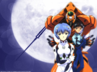 Anime characters fullmoon sci fi - a sci free wallpaper