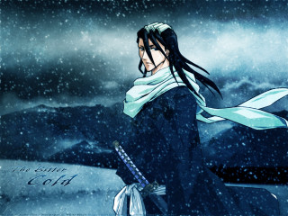 Man sword snow mountain night - shin hanga free wallpaper