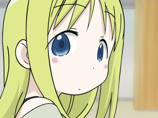 Anime girl blue eyes blonde - blue eye and blonde hair free wallpaper