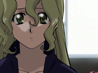 Sad green eyed woman long - look free wallpaper