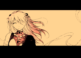 Gothic manga girl longhair cat - long hair and a cat ears free wallpaper