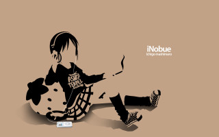 Skateboard silhouette schooluniform headphones cigarette - abidin dino free wallpaper