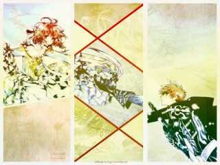 Sotsart finalfantasy mosaic swordman swordwoman - a sword and a woman free wallpaper