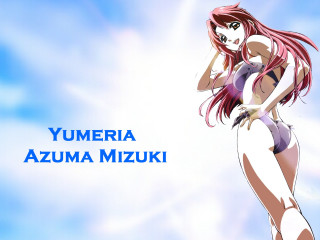 Yumeria azuma mizuki beach bikini - anime visual free wallpaper for desktop