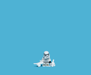 Lego star wars character house - the roof free wallpaper