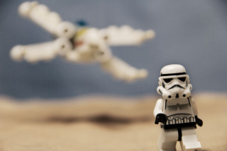 Lego stormtrooper toy plane flying - edward george handel lucas free wallpaper