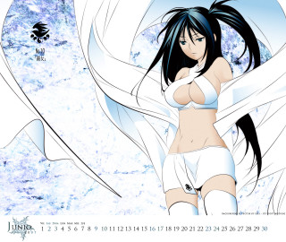Snowy sword woman ayuoko white - white snow free wallpaper