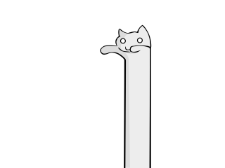 Cat pole head black white - a pole free wallpaper for desktop