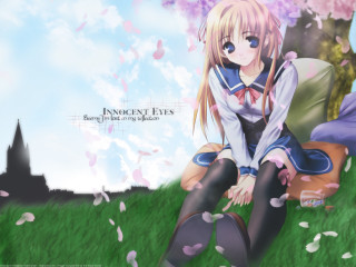 Girl pillow field castle anime - kyoto animation free wallpaper