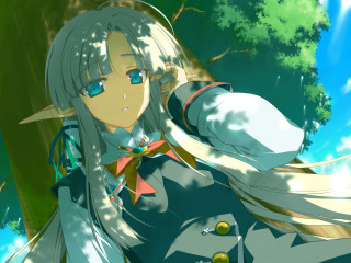 Alice prin elf forest long - the camera free wallpaper for desktop