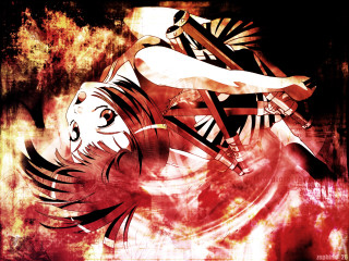 Woman horse sword helmet autumn - her hand and a helmet free wallpaper