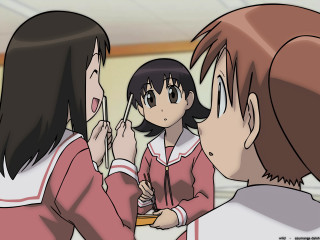 Girls brushing teeth mirror school - her tooth free wallpaper