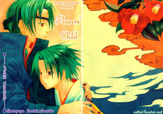 Anime hugging couple flower water - comic cover art free wallpaper