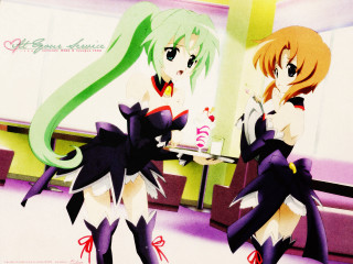 Anime girls mirror shelf icecream - a room free wallpaper for desktop