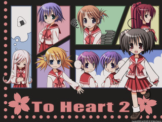 Anime girls various hair colors - different hair color free wallpaper