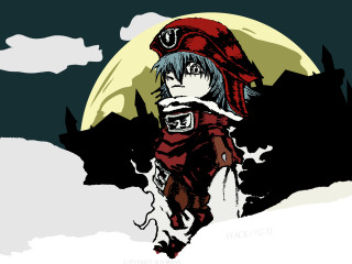 Red hat coat snow moon - a red hat free wallpaper for desktop