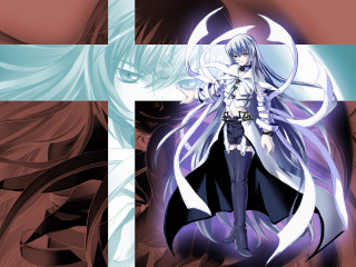 Anime longhair sword cross gothic - long hair and a sword free wallpaper