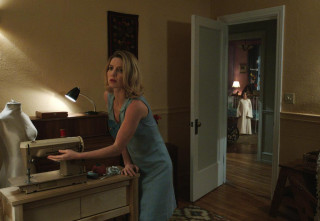 Woman sewing machine room lamp - evaline ness free wallpaper for desktop