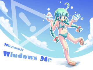 Girl bikini cupcake sky windows - me free wallpaper for desktop