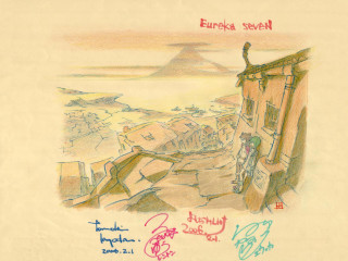 Cliff view valley mountains sosaku - a view of a valley and mountains free wallpaper