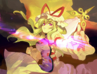 Woman sword light hologram blonde - a digital painting of a woman free wallpaper