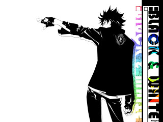 Man gun rainbow graphic portrait - graphic free wallpaper