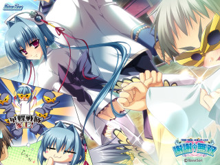 Anime bluehair glasses aliceprin rayonism - blue hair and glasses free wallpaper