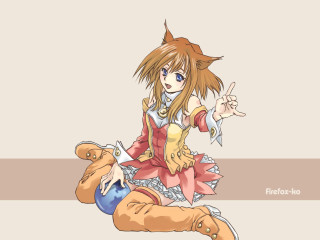 Alice prin girl pointing anime - anime style free wallpaper for desktop