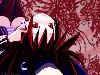 Cartoon demon gothic aya red - gapmoe yandere grimdark free wallpaper for desktop