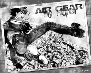 Skateboard trick city manga artgerm - a skateboard in the air free wallpaper