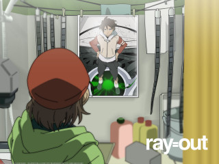 Green shirt red hat raytracing - a picture of a man free wallpaper