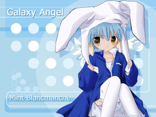 Girl bunnyears bluecoat whitebackground anime - a bunny ear free wallpaper
