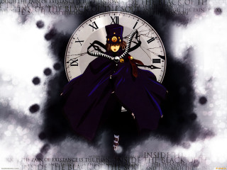 Clock character steampunk surrealism portrait - free aesthetic wallpaper