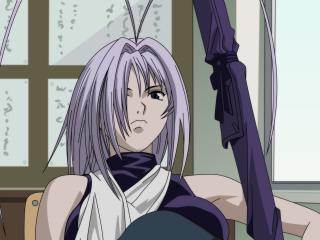 Purple hair woman umbrella portrait - purple hair free wallpaper