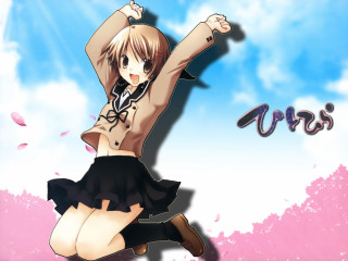 Alice prin dancing sakura anime - visual art free wallpaper