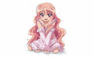 Pink haired girl anime blush - anime girl free wallpaper
