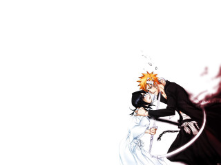 Anime kissing couple neoromantic comicpanel - a white background free wallpaper