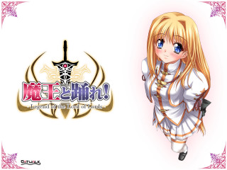 Girl white dress sword pink - a pink border free wallpaper