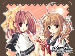 Pink haired anime girls umbrella 2 - outfit free wallpaper