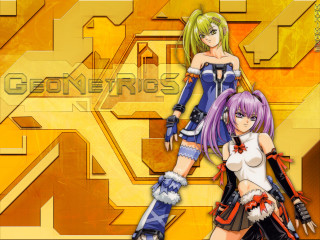 Anime girls cybernetics blonde purple - cybernetic free wallpaper for desktop