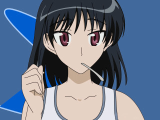 Girl toothbrush blue background star - a toothbrush free wallpaper