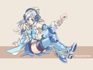 Woman gun girl hat cellphone - her head and a cell phone free wallpaper